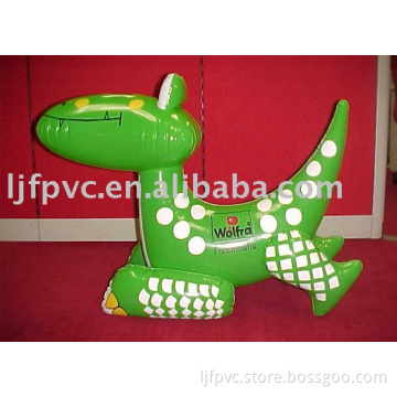 inflatable dinosaur